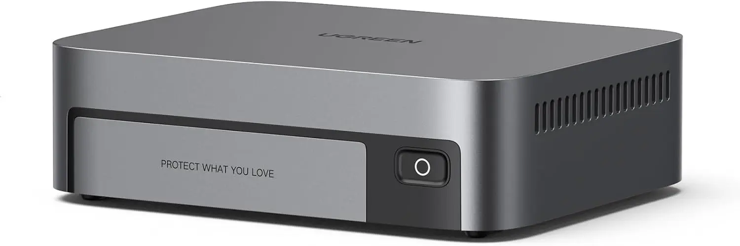 UGREEN  DXP480T Plus All-Flash 4-Bay NAS, Personal Cloud, Home Server, AI Album, 10GbE Port, High-Speed Media Workstation-boxintelecom