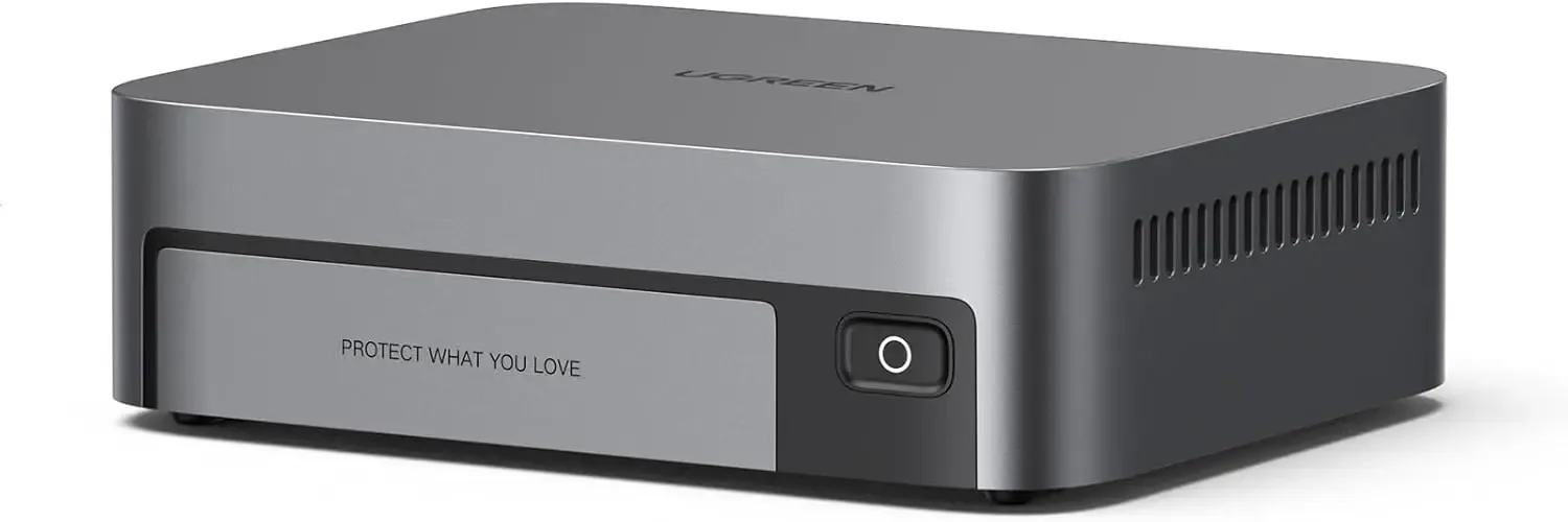 UGREEN  DXP480T Plus All-Flash 4-Bay NAS, Personal Cloud, Home Server, AI Album, 10GbE Port, High-Speed Media Workstation-boxintelecom