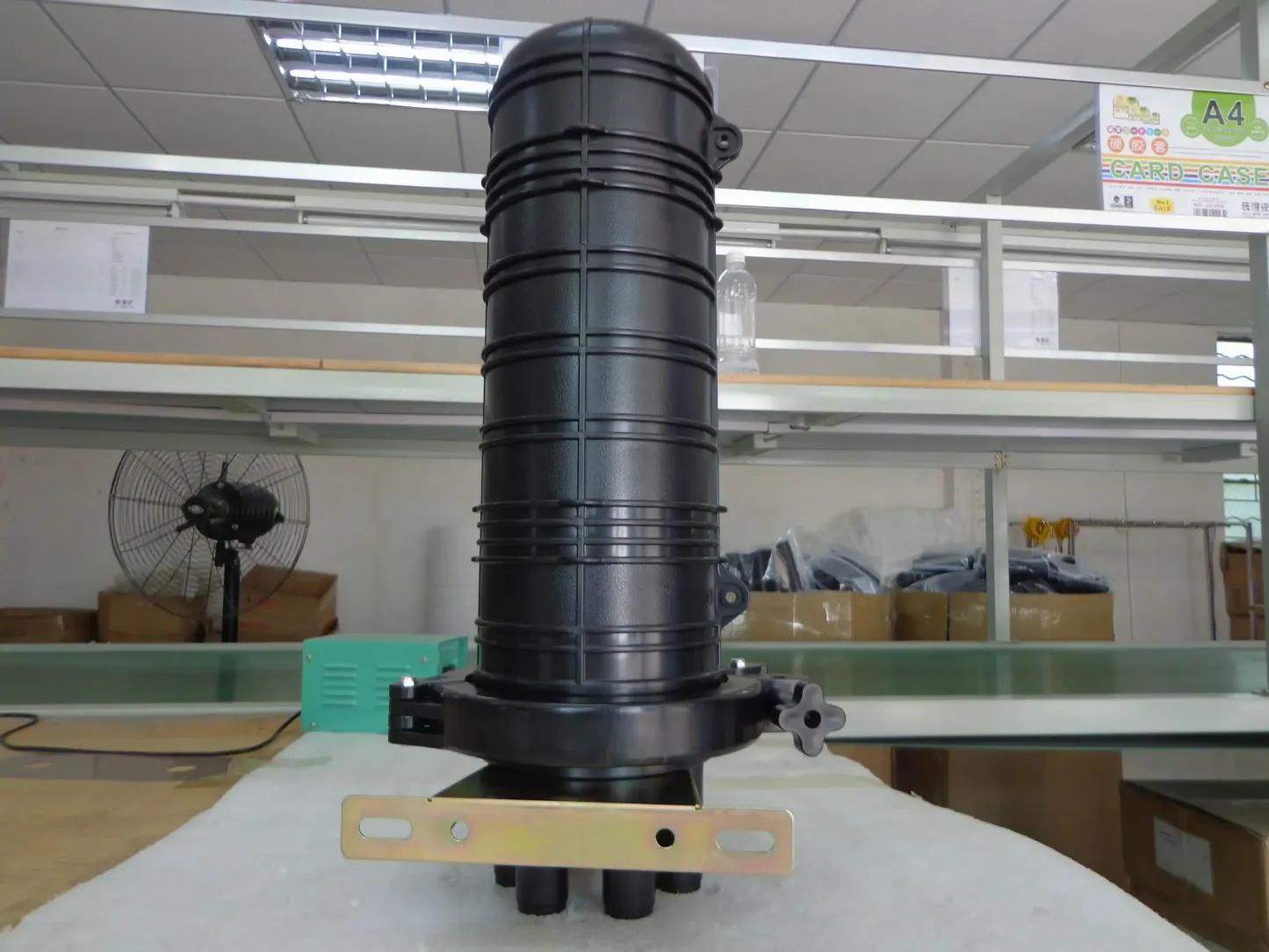 144 Core FTTH Fiber Optic Splice Closure Outdoor Dome Enclosure PP Material