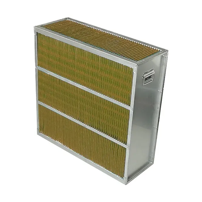 Cross Air Flow Square Cross Flow Heat Exchange Core Air to Air Refrigeration Parts-boxintelecom
