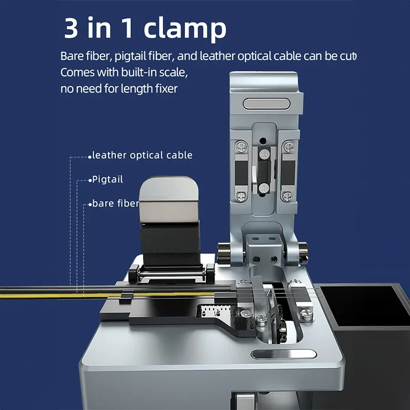 GUAGNYAN Q1 High-Precision Fiber Optic Cutter Optical Fiber Clever Cutter FTTH Fiber Optic