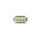 LC APC Fiber Optic Adapter Single Mode Durable Duplex Adapter FOUR Fiber Optic Equipment F