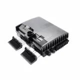 FTTH 16 Cores Black Splitter Distribution Box IP65 Waterproof Indoor/Outdoor Fiber Optic T