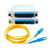 LGX Cassette 1*17 SCUPC Excellent Uniformity  Cassette Type Fiber Optic PLC Splitter Sc/Up