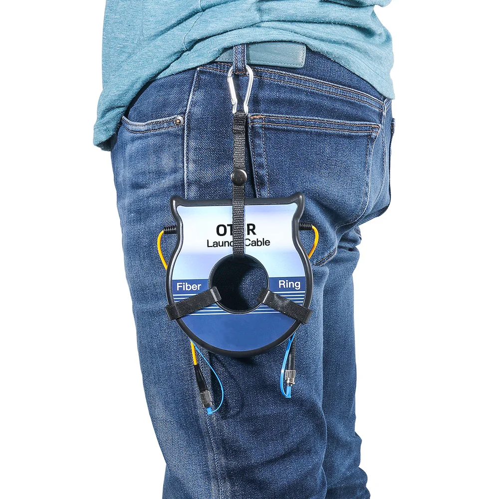 FTTH Singlemode   sc /upc - sc /upc Jumper  Otdr Launch Cable Box round  Box Type OTDR Launch Cable 1km/2km/3km-boxintelecom