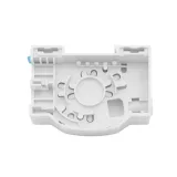 FTTH DIN Rail Mounted Fiber Optic Terminal Box ABS Plastic Indoor White Enclosure with SC/