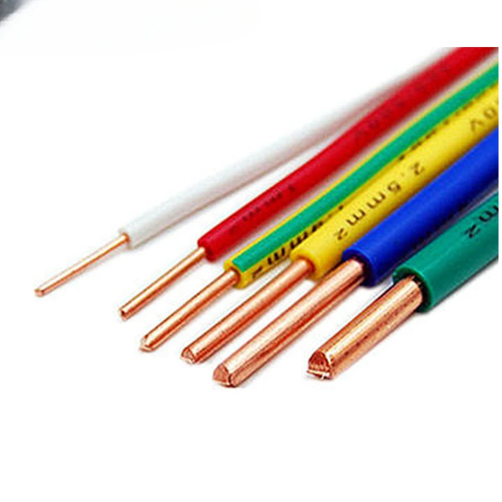 Good Quality 450/750V Wire BV/BVR/RV Cable Copper Conductor 1.5/2.5/4/6mm2 Electrical Cable-boxintelecom