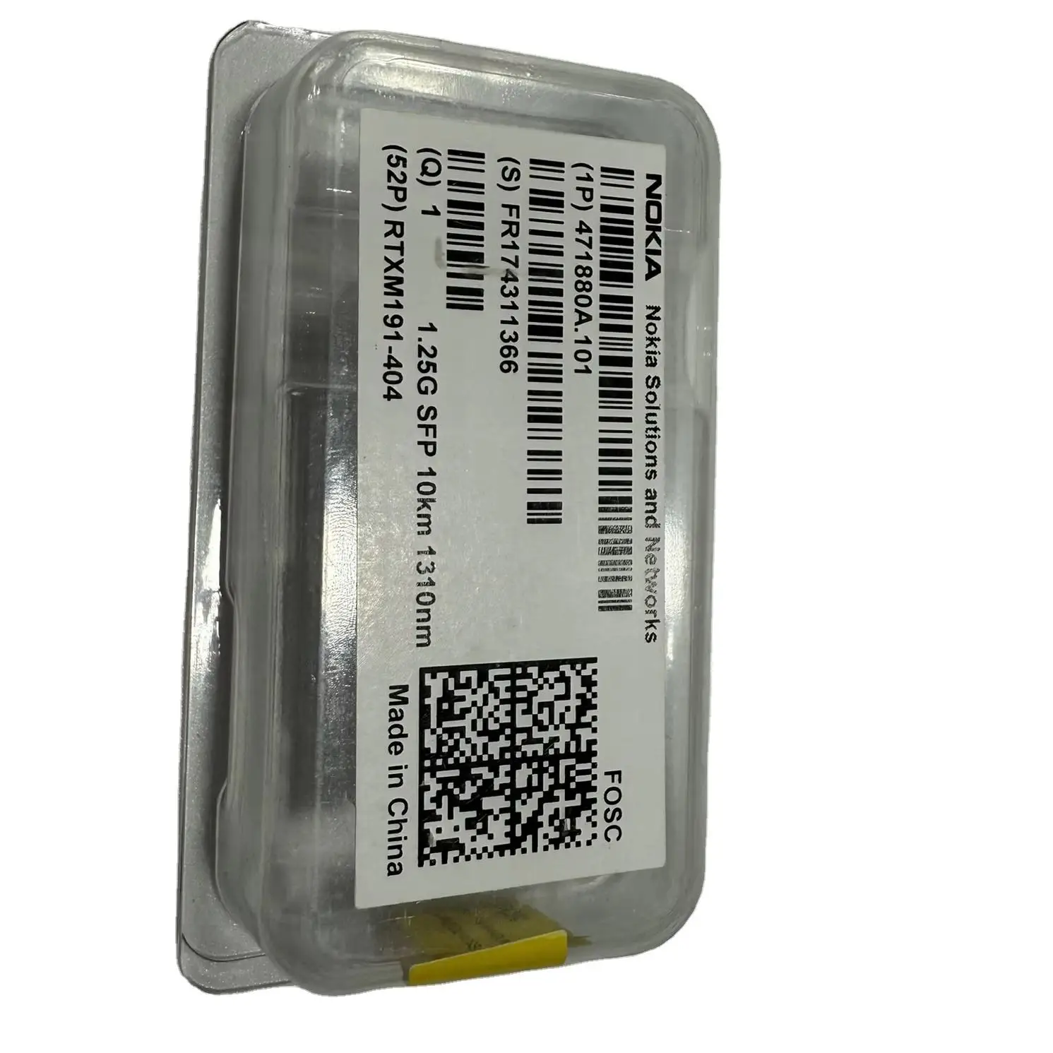 NSN SFP+ Optical Module FOTB FOSN FOSP FOSI FOSC FOSO 1.25G~10G Fiber Optic Equipment 5G FTTH-boxintelecom