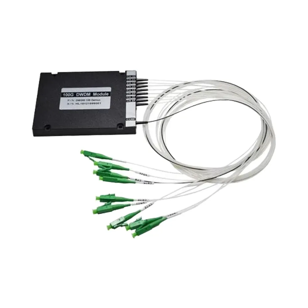 100G DWDM Mux with SC Connector 4-Port Fiber Optic Transceivers for 4G Network FTTx Use-boxintelecom