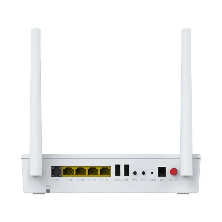 2021 Brand New HS8546V5 EG8145V5 XPON ONU 4GE+1POTS+2.4G 5.8G Hz 5dbi Wifi Dual Band HS8145V5 EG8145X6-boxintelecom