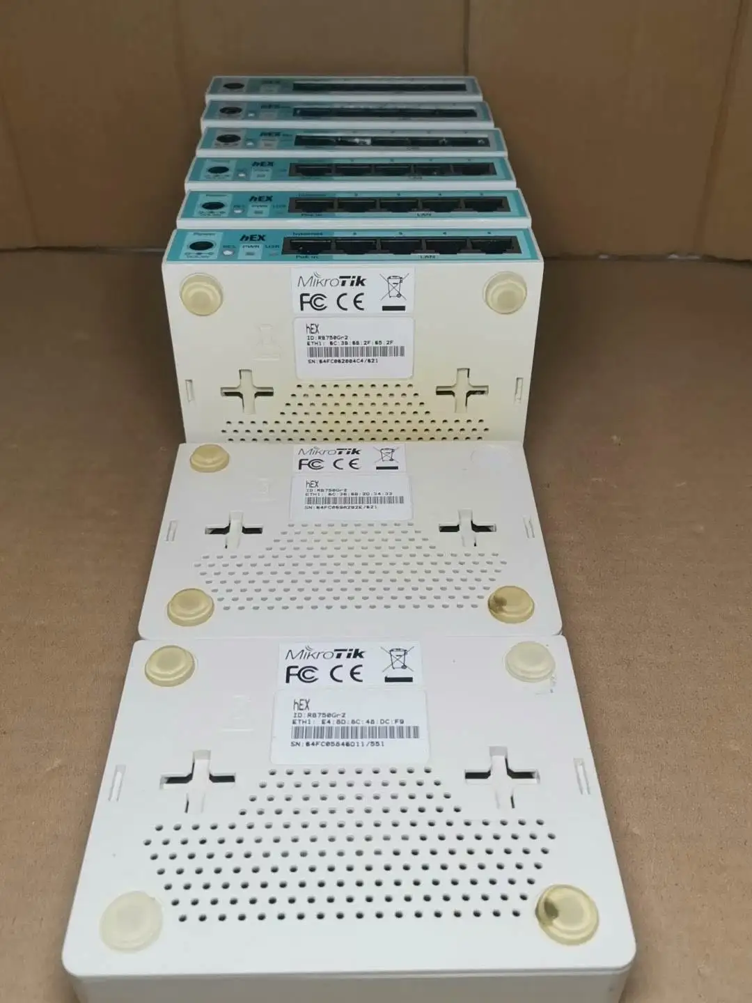 MikroTik Router Small Five Port Ethernet Router hEX PoE lite RB750 UPr2 Supports POE Out-boxintelecom