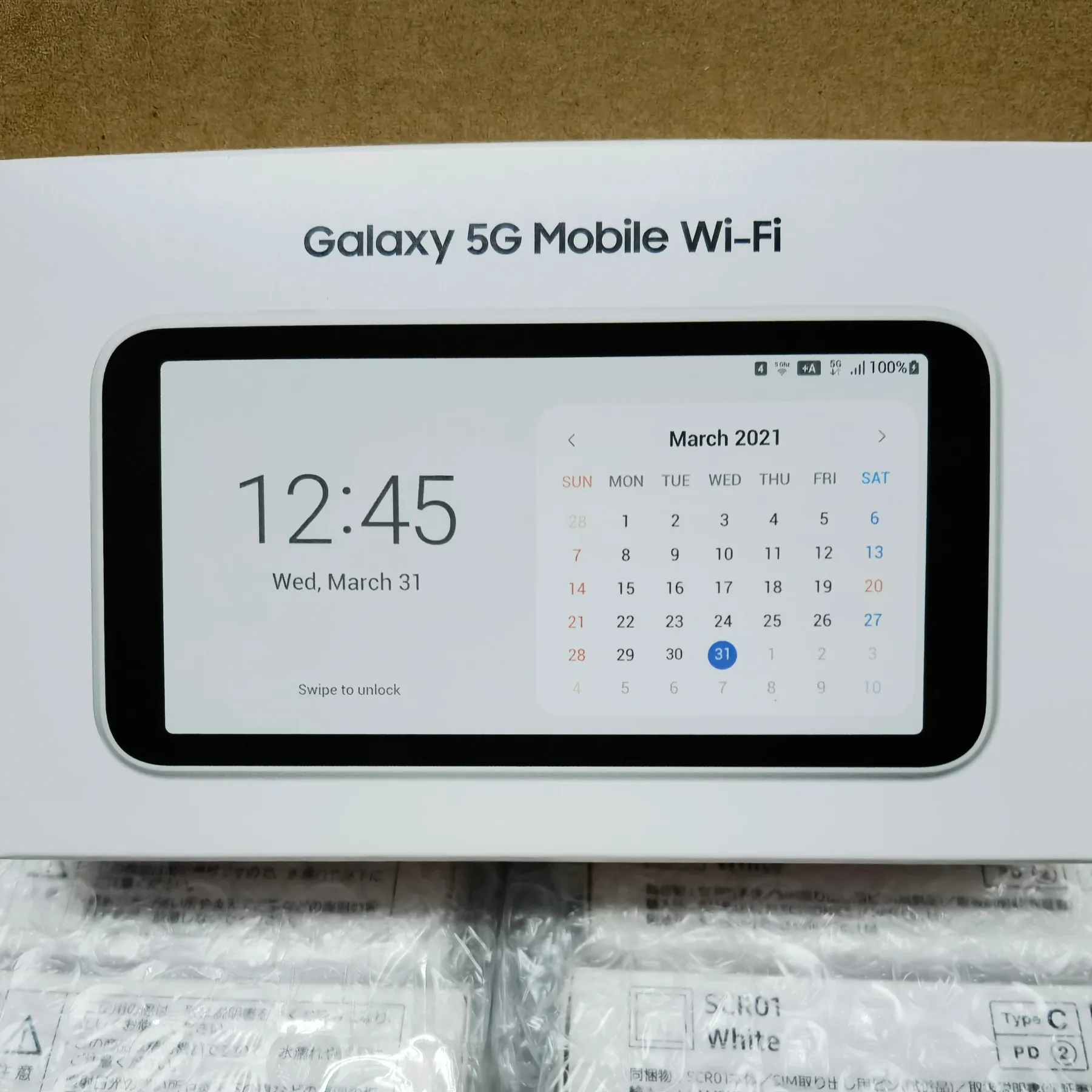 Original 5G Mobile Wi-Fi SCR01 Portable 5G Router Wireless Mini Wi-fi Mobile Card Router C