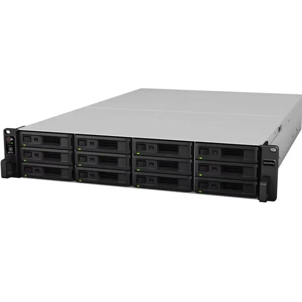 Safeguard Your Business Assets 12 Bay RackStation RS3621RPxs Diskless NAS Server Storage