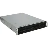 Super Micro 2U 825TQC-R740LPB Server Case2U Rack 12Gbps 8Bay Dual Power