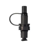 SC/APC Slim-Type Fiber Optic Waterproof Adapter, IP67 ABS Outdoor FTTH/FTTx High-Performan