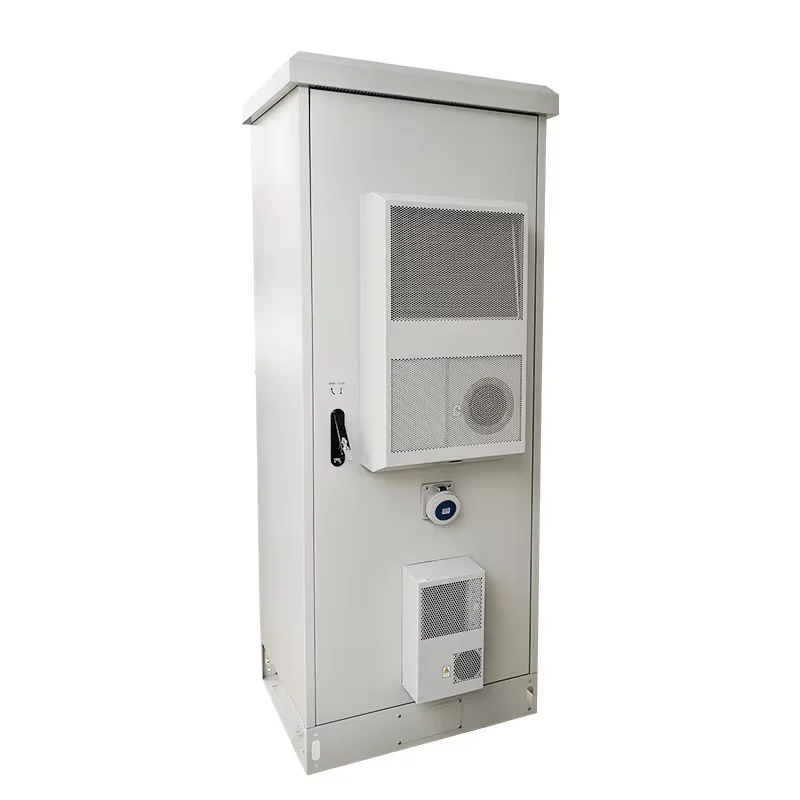 RH Smart City Outdoor Communication Cabinet 200A 240V IP55 Temperature Controlled Power Distribution Equipment 6 Sockets-boxintelecom