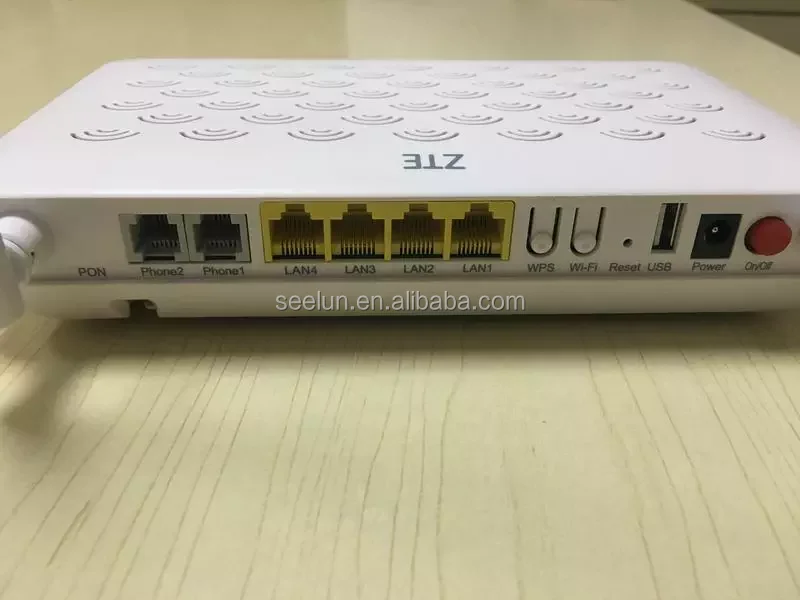 ZXHN F660V6 V6 ONT GPON WIFI English Version 1GE+3FE+1TEL+1USB+2.4G WIFI FTTH ONT with POE-boxintelecom