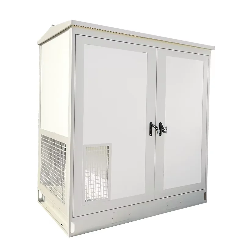 Dual Cabin Outdoor Glass Assembly Cabinet IP55 Waterproof 5G Base Station Distribution Box RH Brand Powder Coated-boxintelecom