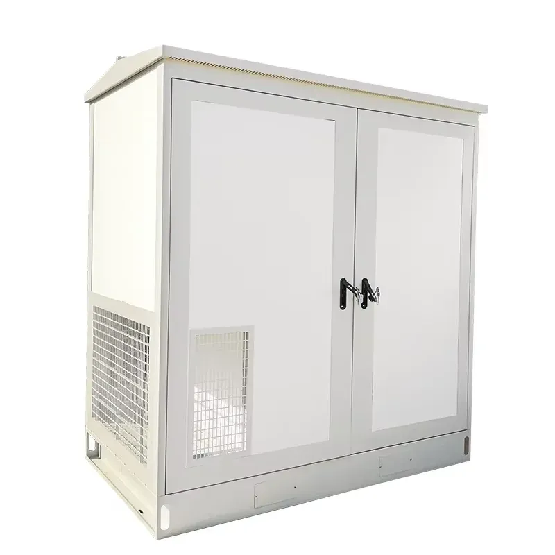 Dual Cabin Outdoor Glass Assembly Cabinet IP55 Waterproof 5G Base Station Distribution Box RH Brand Powder Coated-boxintelecom