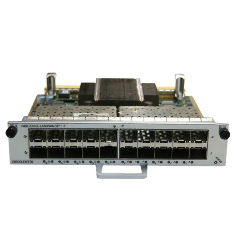 CR5D0LEXFE70 03032DJH 03034LLM 20-Port 10GBase LAN/WAN-SFP+ Flexible Card EP480-E for h w 0
