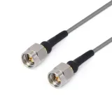 EA18 Series DC-18GHz RF Coaxial Cable Assembly 18GHz Ultra Low Loss Phase Stable Flexible 