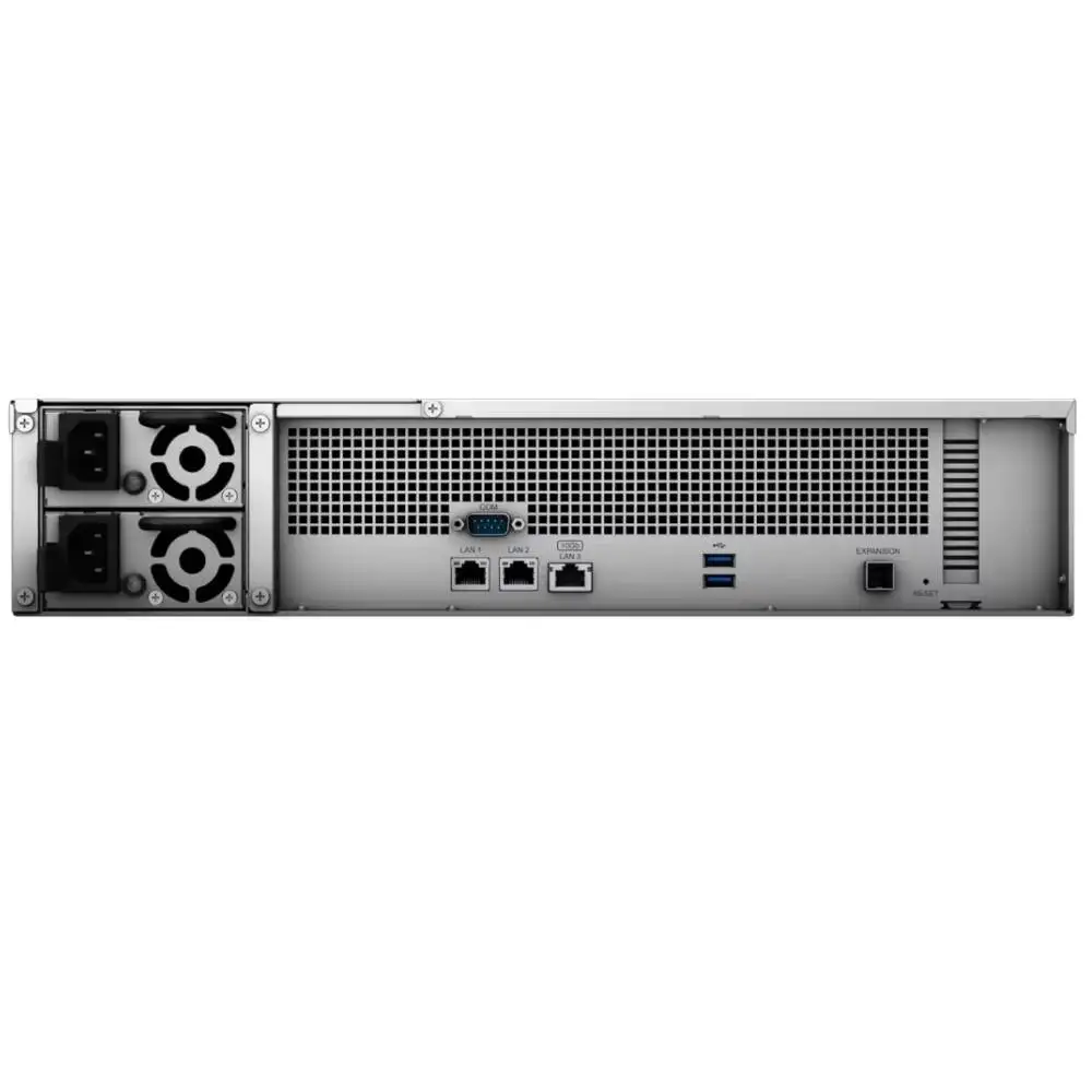 Faster and More Responsive Stock Synology 12-Bay RackStation RS2423+ Diskless NAS Server S