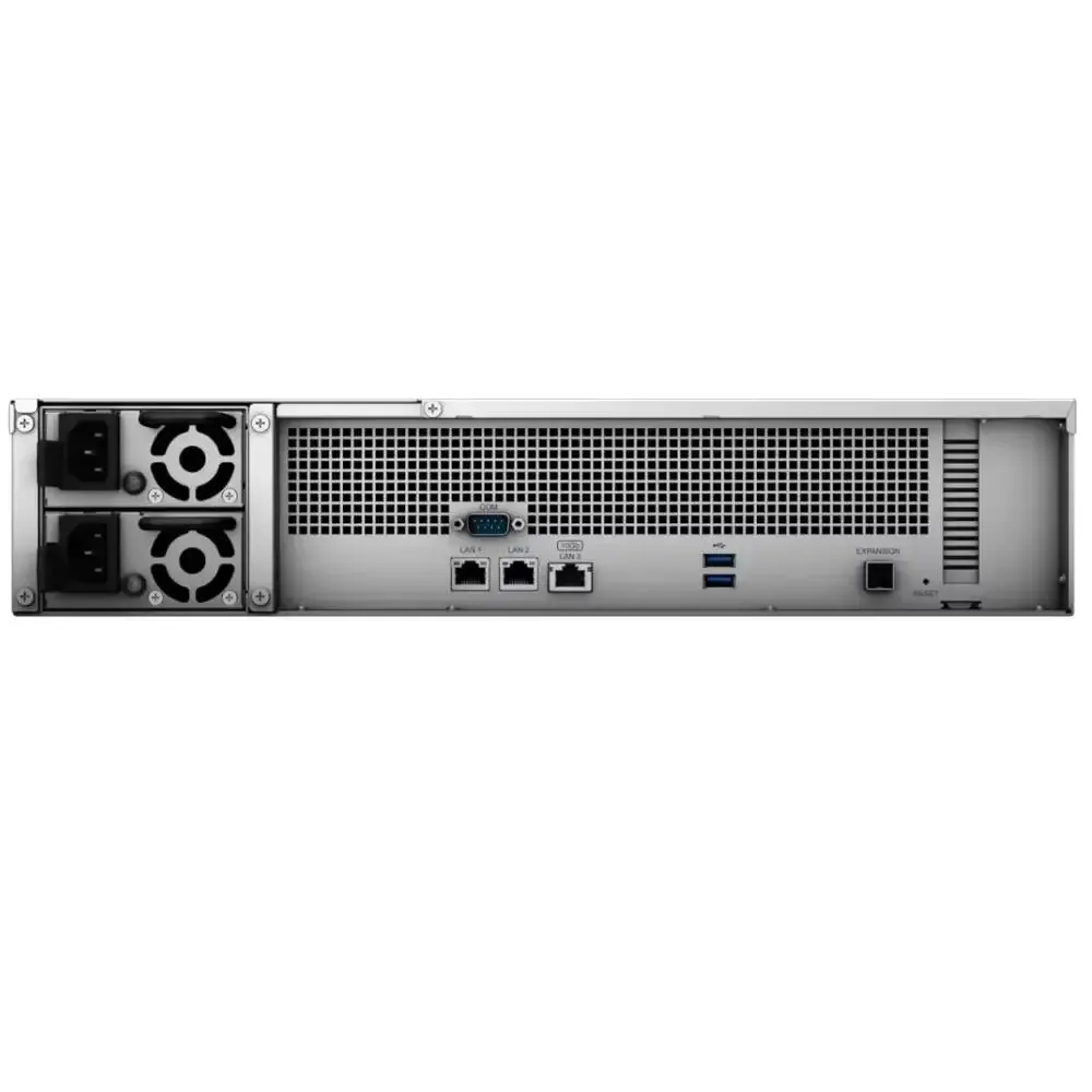 Faster and More Responsive Stock Synology 12-Bay RackStation RS2423+ Diskless NAS Server S