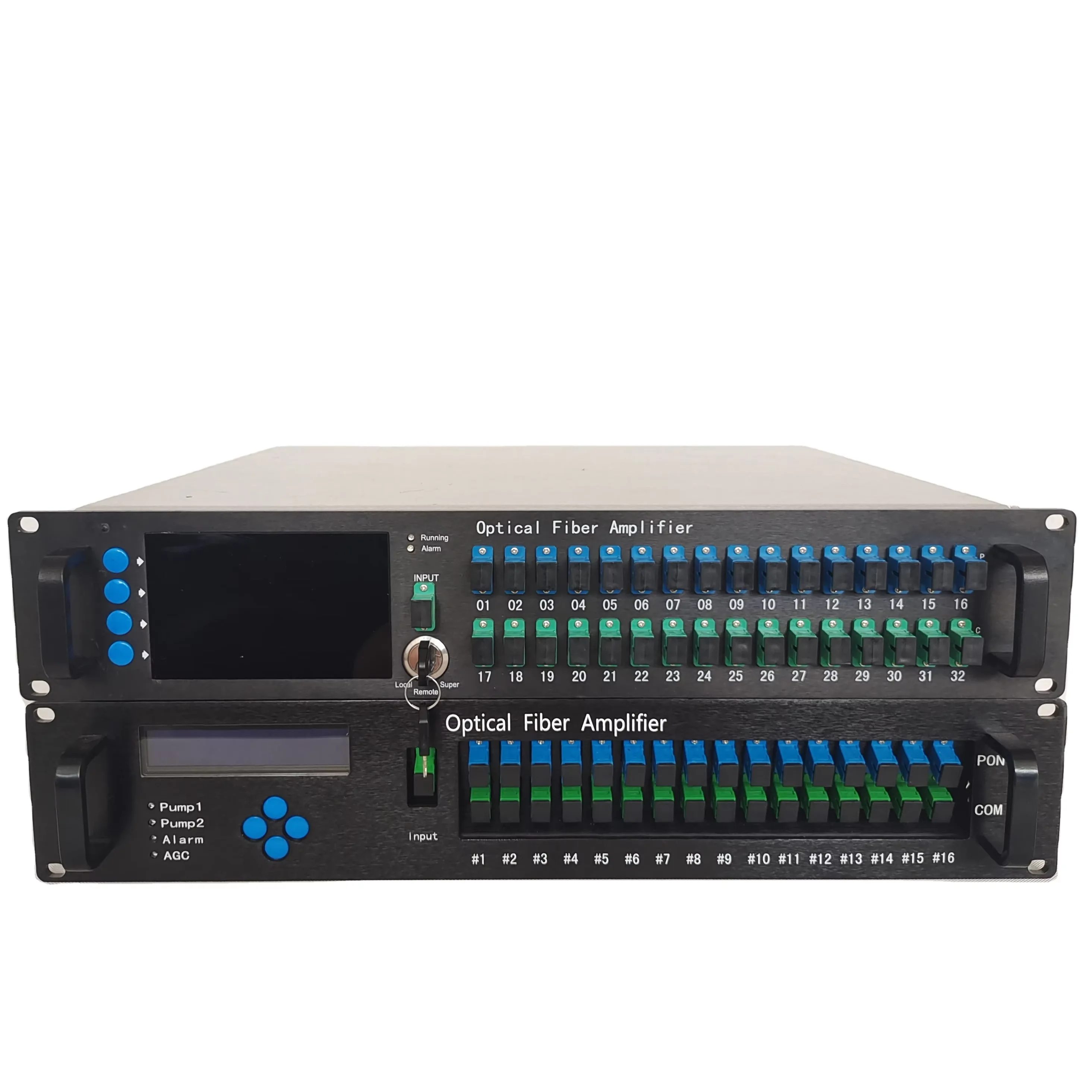 EDFA for FTTH  CATV  8 16 32 ports 19 22 23dbm 1550nm high power EDFA Fiber Optical Amplif