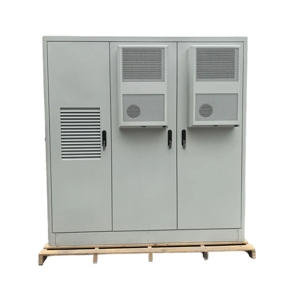 Customizable Outdoor Telecom Equipment Cabinet 18U 22U 32U 42U Waterproof IP55 IP65 Stainless Steel Aluminum Metal Construction-boxintelecom