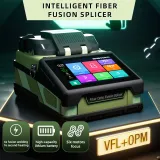 High Quality K6 FTTH Optical Fiber Optic Equipment Six Motors Fusion Splicer Machine Cable