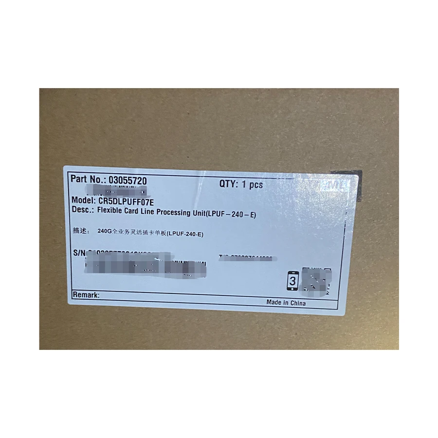 In Stock NE40E LPUF-240 03055720 Flexible Card Line Processing UnitLPUF-240-E CR5DLPUFF07E-boxintelecom