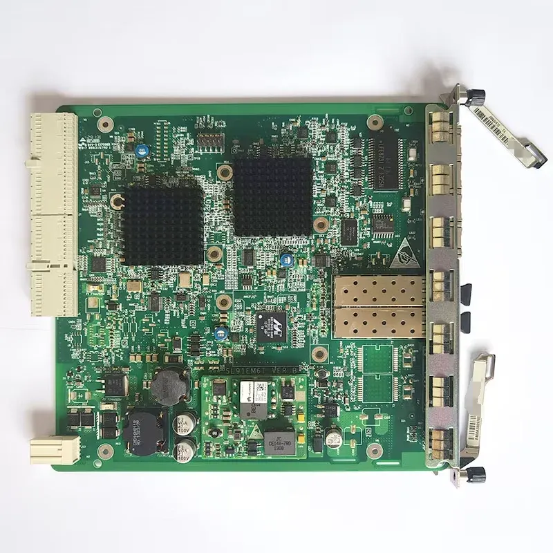 6 Port Ethernet Switching Board SL93EM6X Optical Electrical Interface for Wireless Microwa