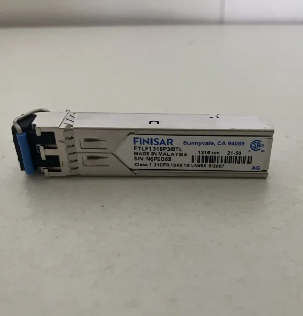 FTLF1318P3BTL SFP Transceiver Module 2.5Gbps 850nm 300m Multimode LC Duplex with DOM for Enterprise Network