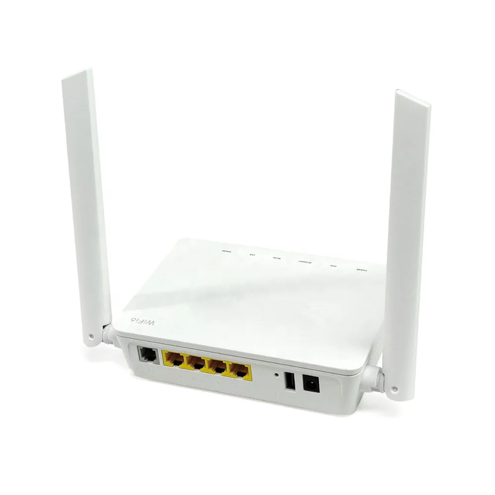 FTTH HN8145X6 WiFi 6 XG-PON ONU 10GEPON ONT 4GE+1TEL+2USB+WIFI XGPON ONT WiFi6 2.4G 5G Dule Band WiFi Modem Router-boxintelecom