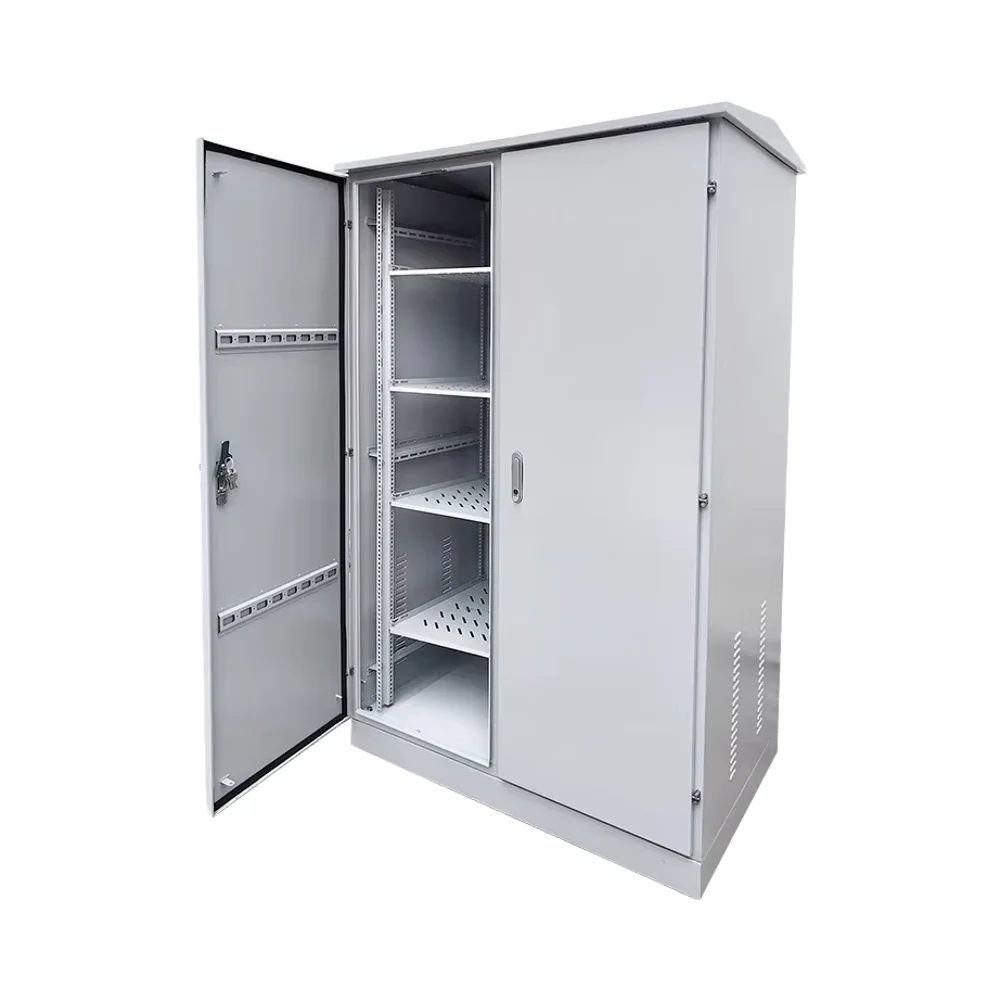Outdoor Integrated Network Cabinet 2.0mm Cold-Rolled Steel IP55 Industrial Enclosure Customized Design Stainless Steel Metal-boxintelecom