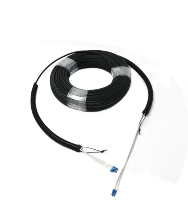 Optical Cable Assembly DLC/PC to DLC/PC Multi-mode 2 Cores GYFJH-2A1a OM2 Armored Branch L