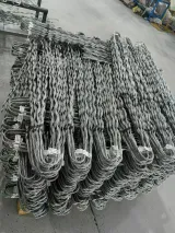 Telco ISP Pole Adss Cable Galvanized Steel Wire Dead-end Guy Grip 1/7 3/6 Power Fittings G