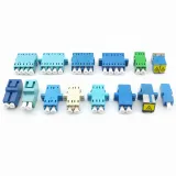 LC UPC/APC SC Singlemode Multimode Fiber Optic Adapter Simplex/Duplex/Quad High-Density Co