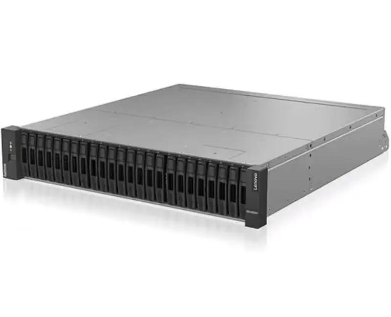 Lenovo ThinkSystem All-NVMe Array With 4x 25 GbE SFP28 Onboard Ports for DE6600F Storage