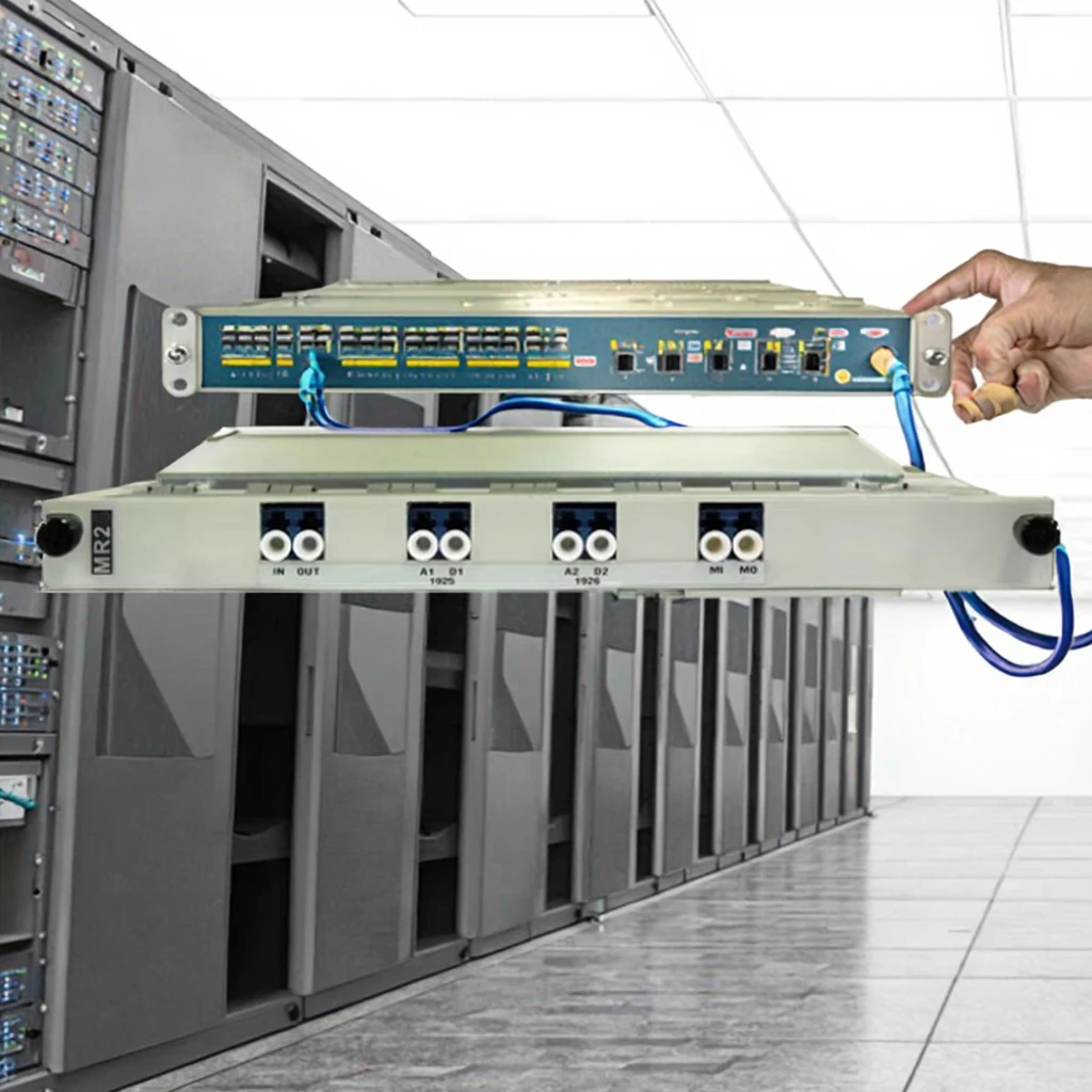 MR2 2-Channel Optical Add/Drop Multiplexing Unit TN11MR2 for OSN 580 WDM Optical Transmiss