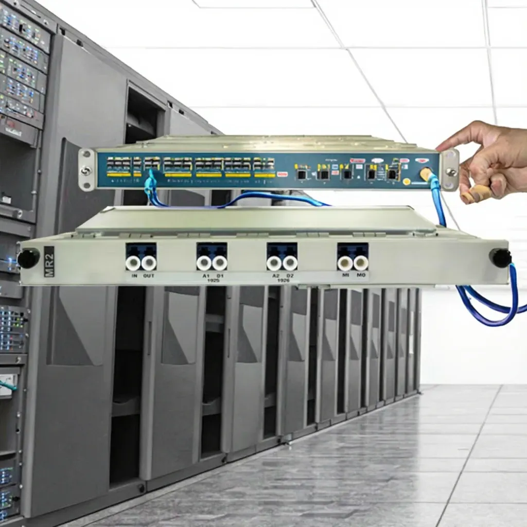 MR2 2-Channel Optical Add/Drop Multiplexing Unit TN11MR2 for OSN 580 WDM Optical Transmiss