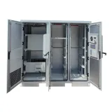 Customized IP55 Outdoor Steel Enclosure 5G Electronic Instrument Shell Three Rooms Battery