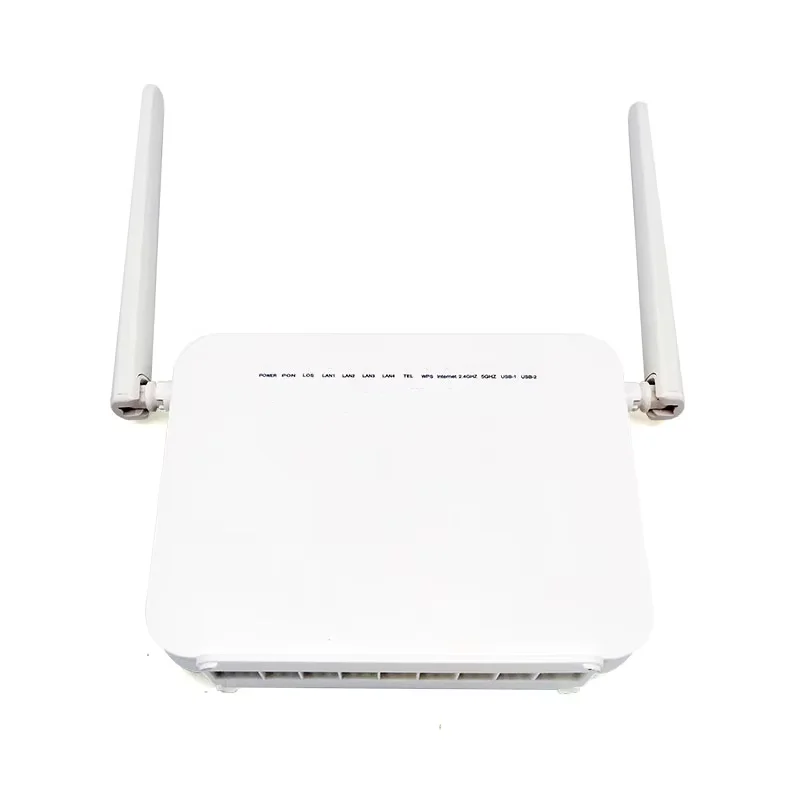 Second-Hand G-1425-MA GPON ONU With 4GE+1TEL+2USB+2.4GHz&5G Wifi Fiber Optic Equipment-boxintelecom