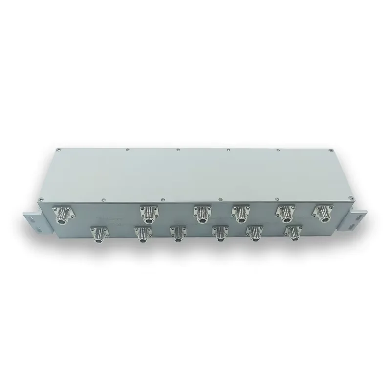 Mulitcoupler Filter 700MHz 800MHz 1800MHz 2100MHz 2600MHz 6 in 6 Out Rf Cavity Bandpass Fi