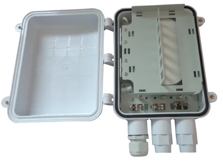 48-Core Horizontal Fiber Optic Splice Closure & Distribution Box for FTTH 4G/3G/GSM/GPRS/Wi-Fi Networks IP65 PLC Splitter-boxintelecom