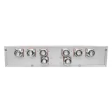 POI 6 in 2 OUT MULTIPLEXER 1800/2100/2600 19 Rack DIN Female