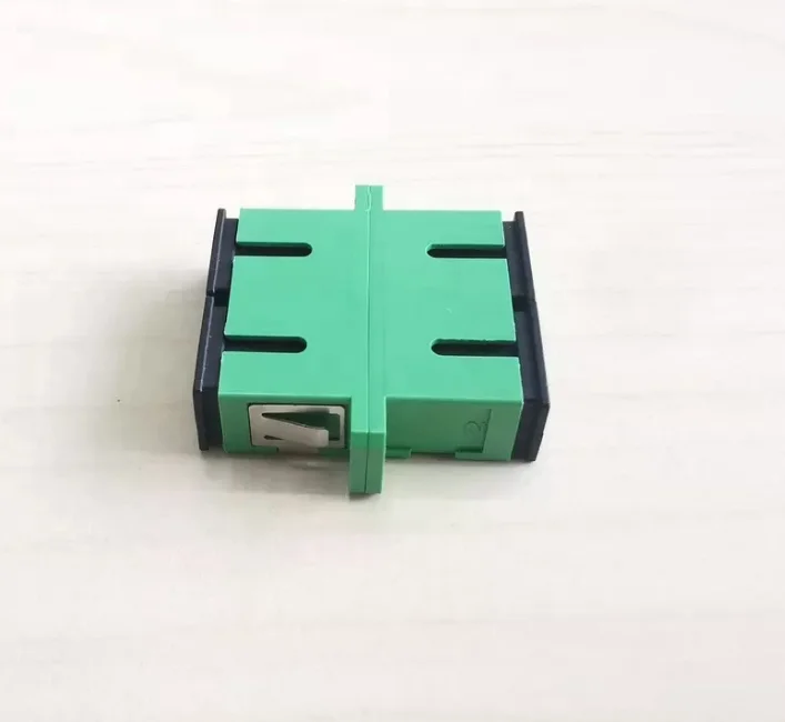 QD APT FTTH Optic Fiber Duplex Adapter with SC APC  Fiber Optic Adapter Coupler flange ada