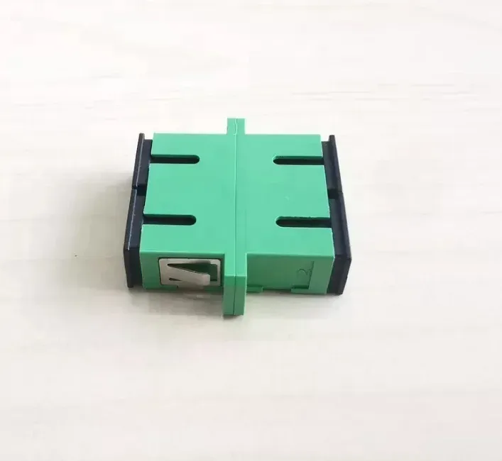 QD APT FTTH Optic Fiber Duplex Adapter with SC APC  Fiber Optic Adapter Coupler flange ada