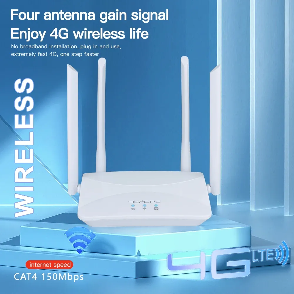 Router CPE912 LTE CPE 4G Wireless Two-in-one Office and Home Use Router With SIM Card Slot
