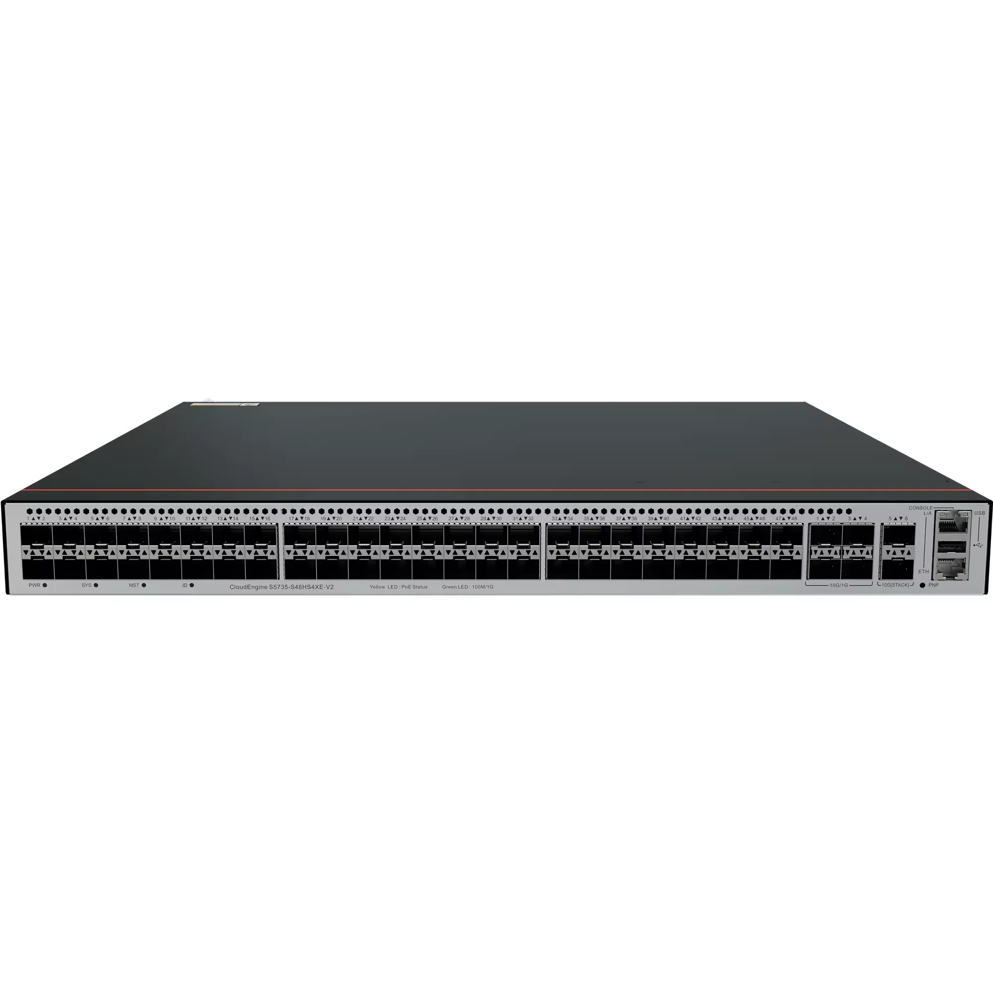 CloudEngine S6700 Series Network Switch 48*10GE SFP+ Ports, 6*40GE QSFP28 Ports 1